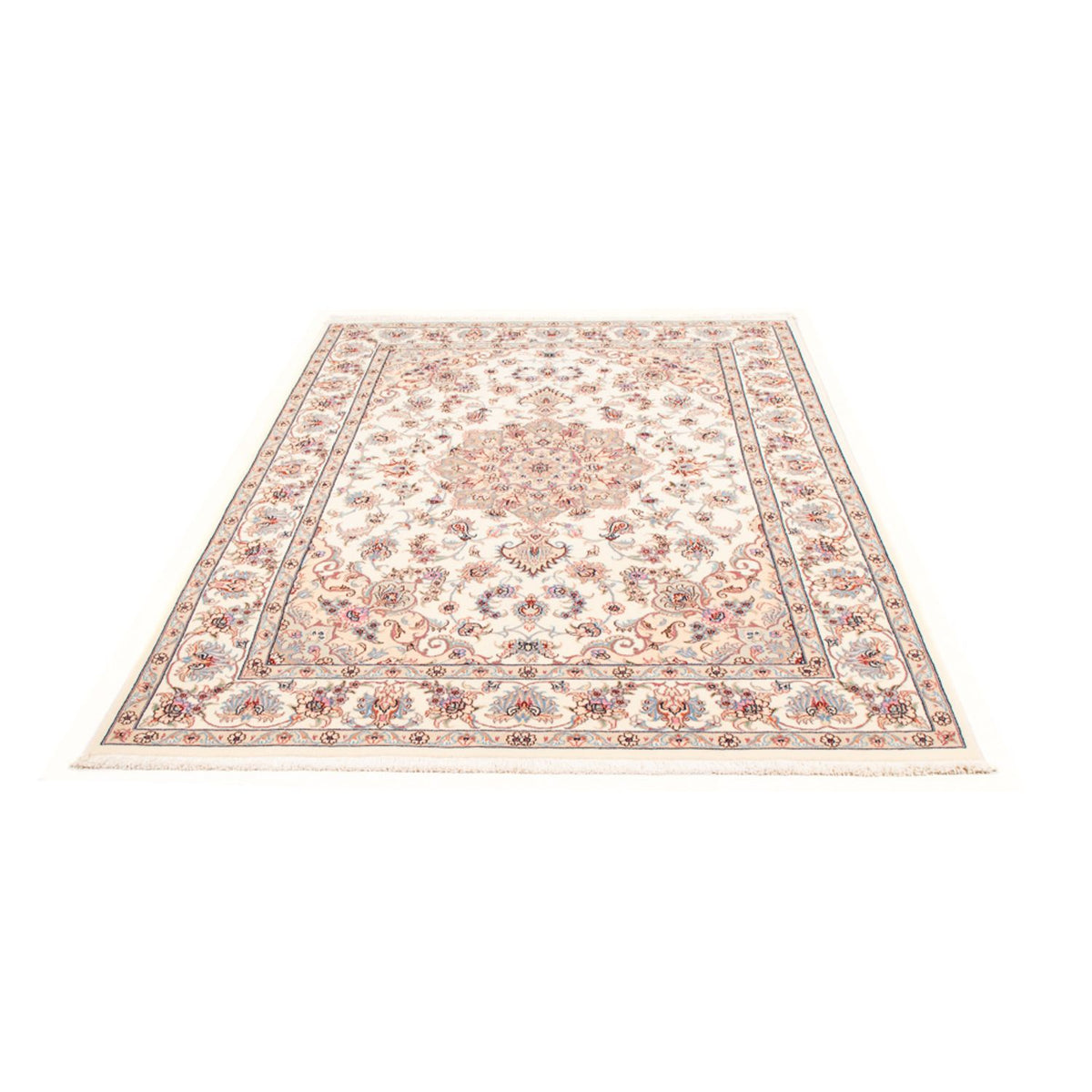 Perzisch tapijt - Tabriz - Royal - 204 x 147 cm - crème
