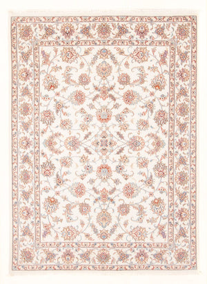 Perzisch tapijt - Tabriz - Royal - 201 x 150 cm - crème