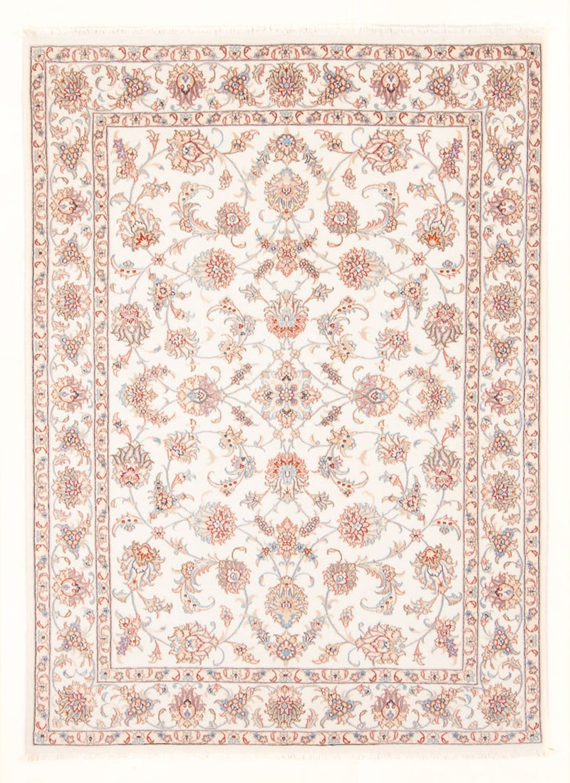 Perzisch tapijt - Tabriz - Royal - 201 x 150 cm - crème
