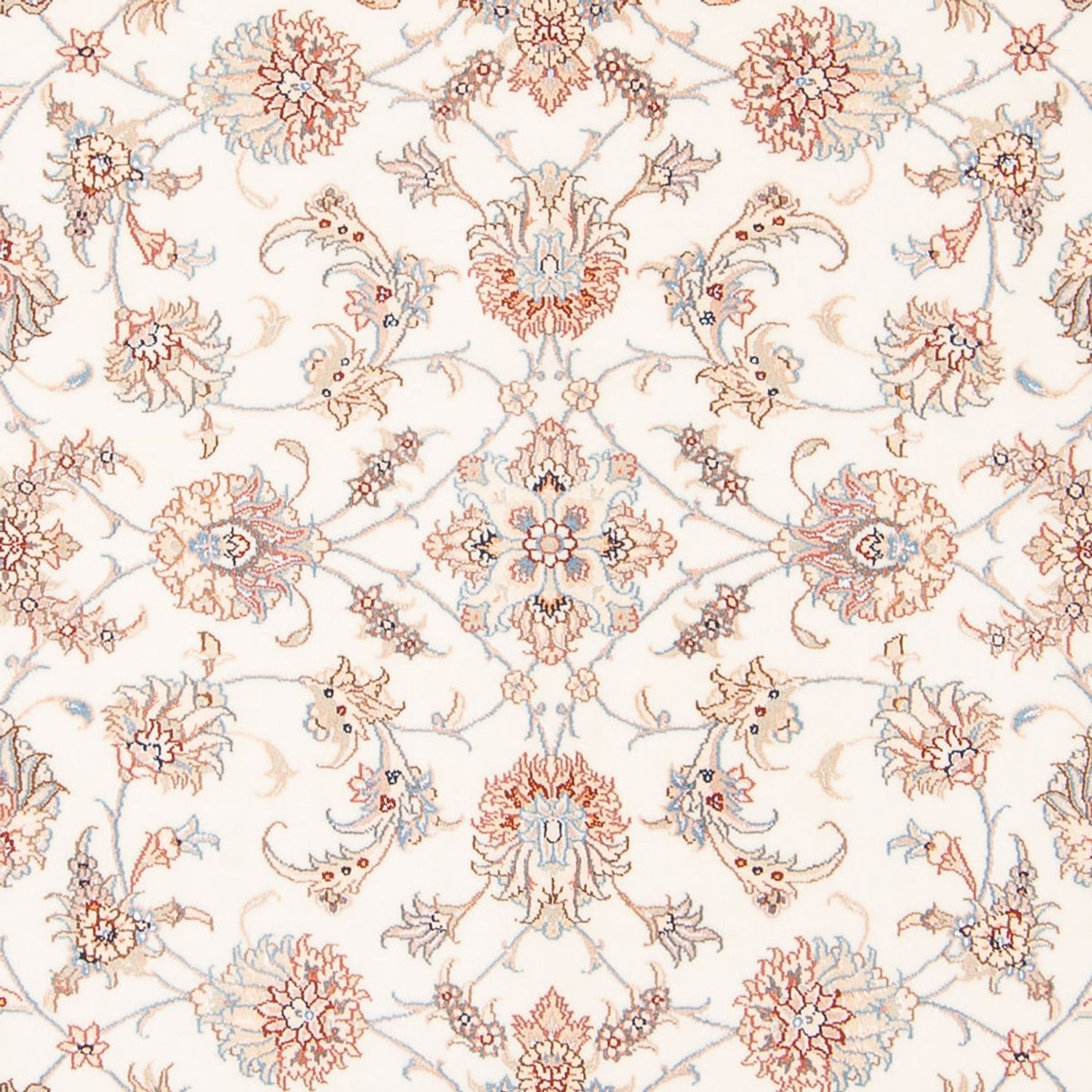 Perzisch tapijt - Tabriz - Royal - 201 x 150 cm - crème