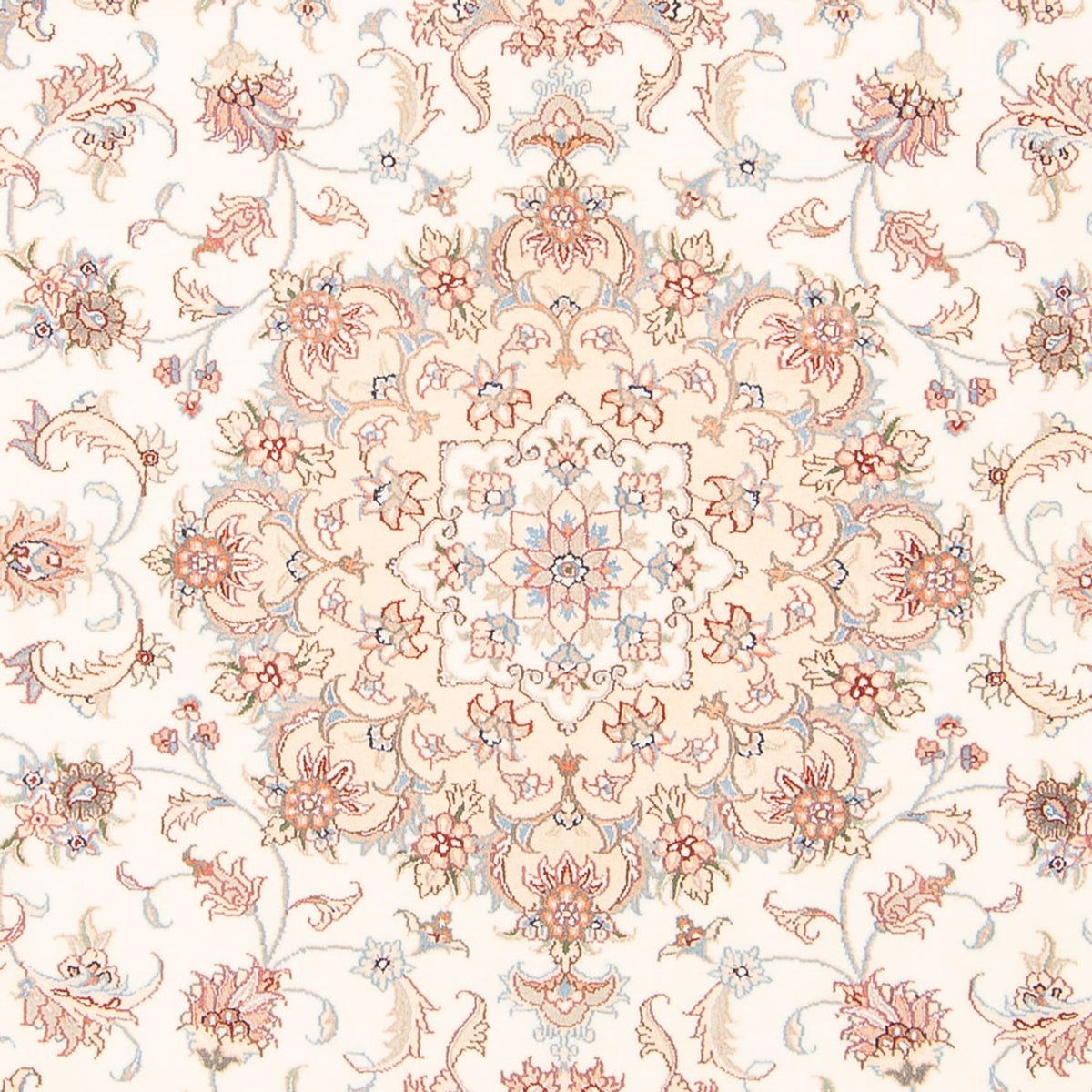 Perzisch tapijt - Tabriz - Royal - 198 x 149 cm - crème