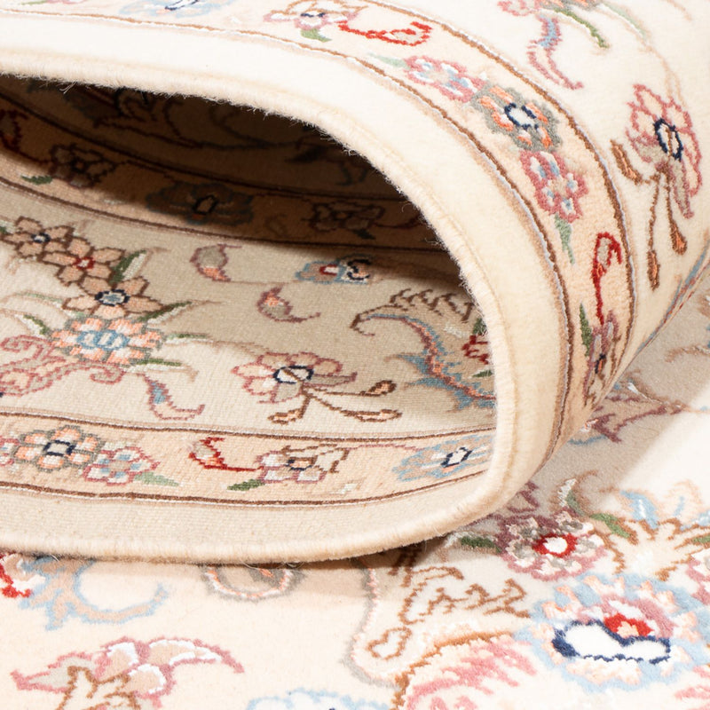 Perzisch tapijt - Tabriz - Royal - 198 x 149 cm - crème