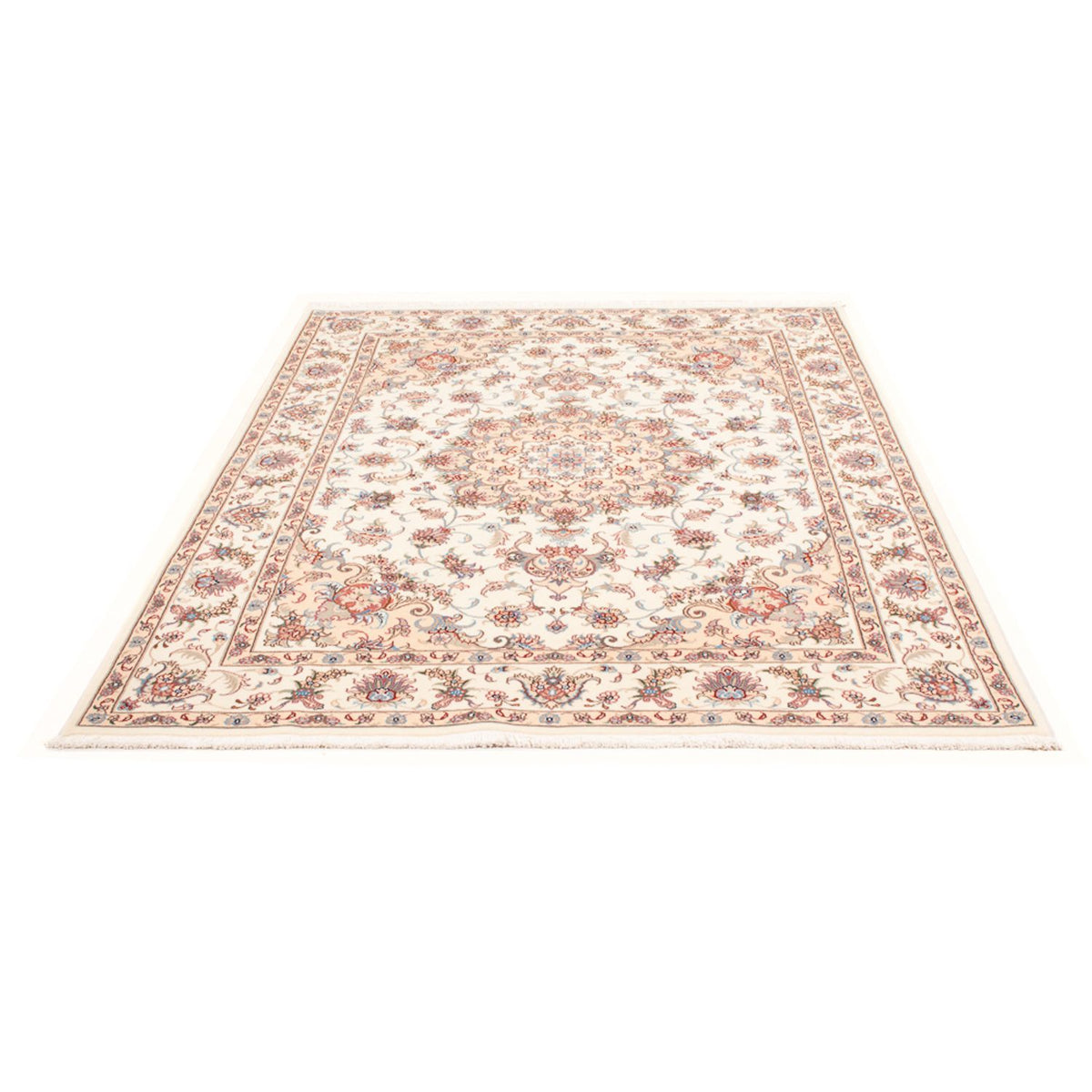 Perzisch tapijt - Tabriz - Royal - 198 x 149 cm - crème
