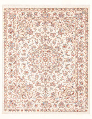Perzisch tapijt - Tabriz - Royal - 200 x 151 cm - crème