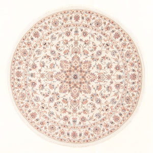 Perzisch tapijt - Tabriz - Royal - 158 x 150 cm - crème