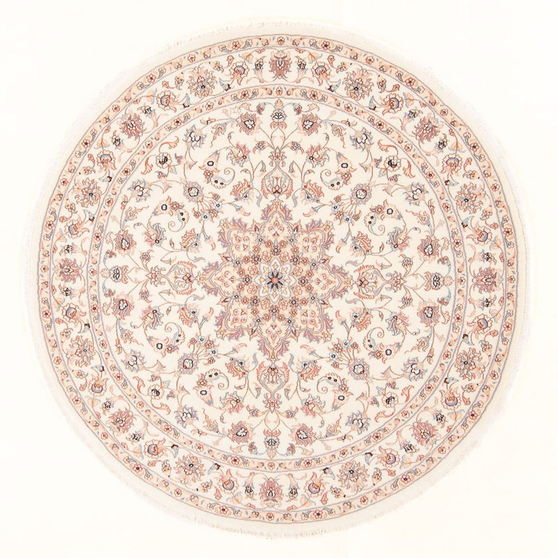 Perzisch tapijt - Tabriz - Royal - 158 x 150 cm - crème