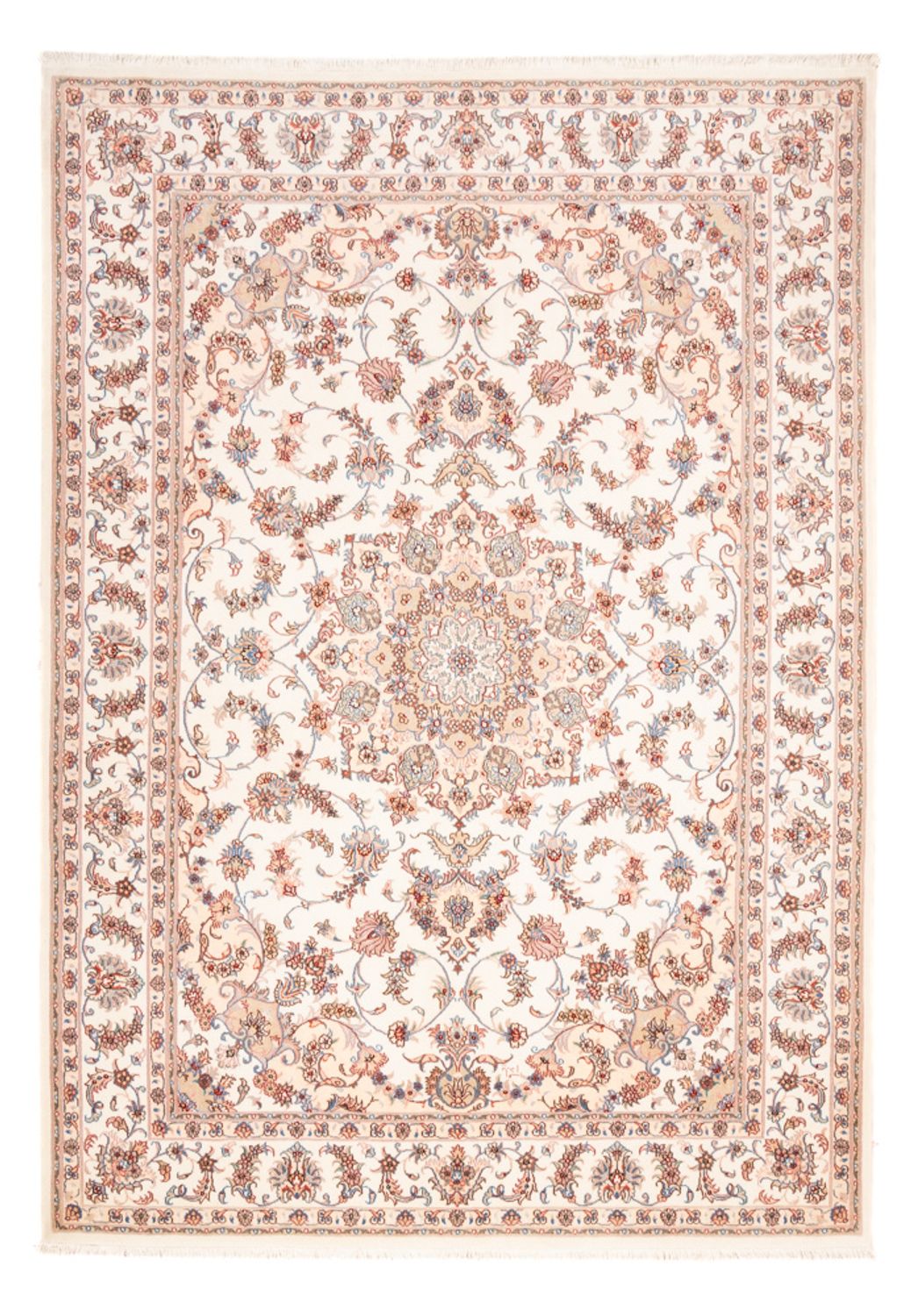 Perzisch tapijt - Tabriz - Royal - 240 x 172 cm - crème