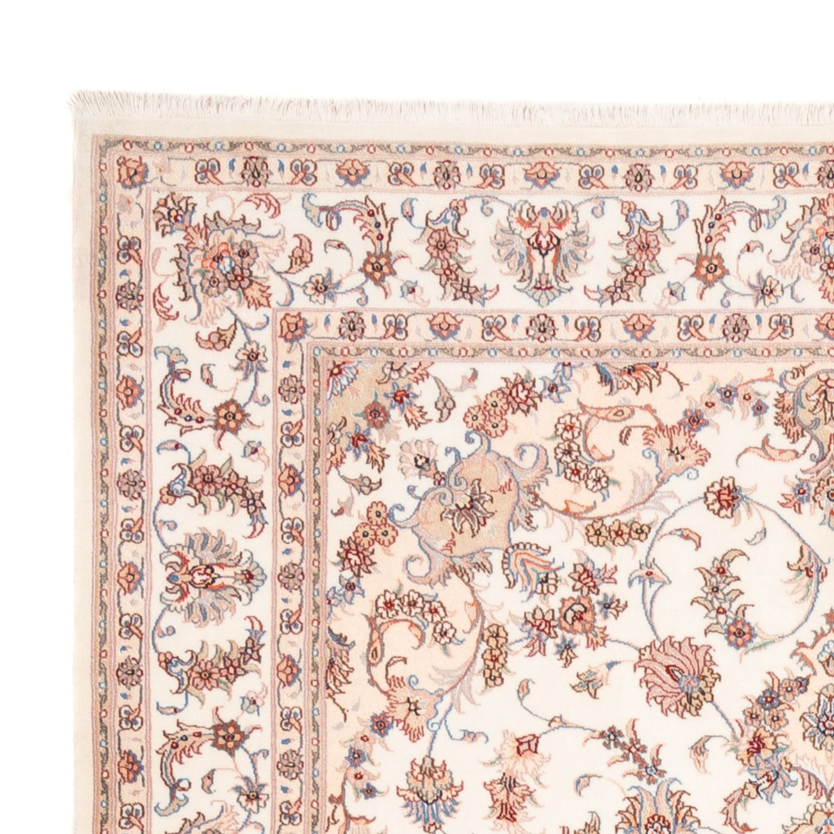 Perzisch tapijt - Tabriz - Royal - 240 x 172 cm - crème