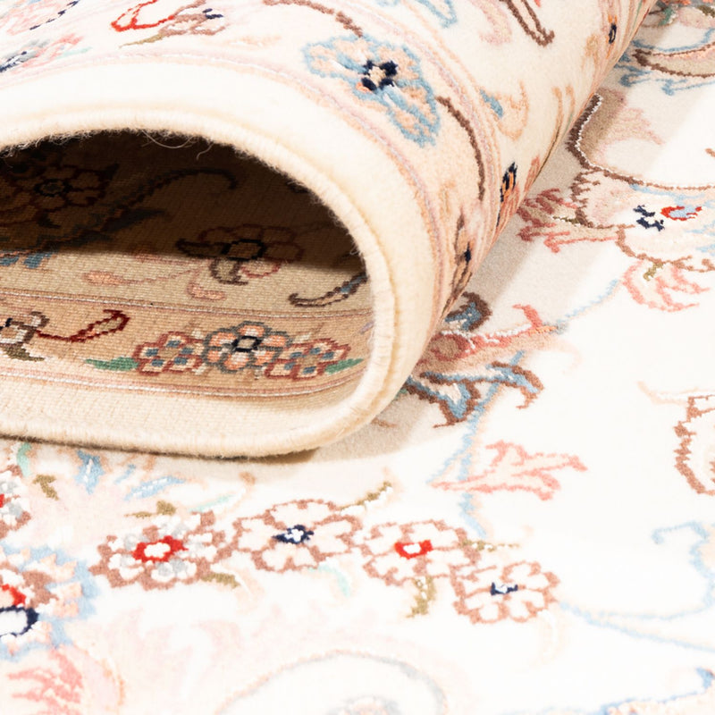 Perzisch tapijt - Tabriz - 203 x 150 cm - crème