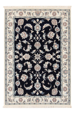 Perzisch tapijt - Nain - Premium - 120 x 80 cm - donkerblauw