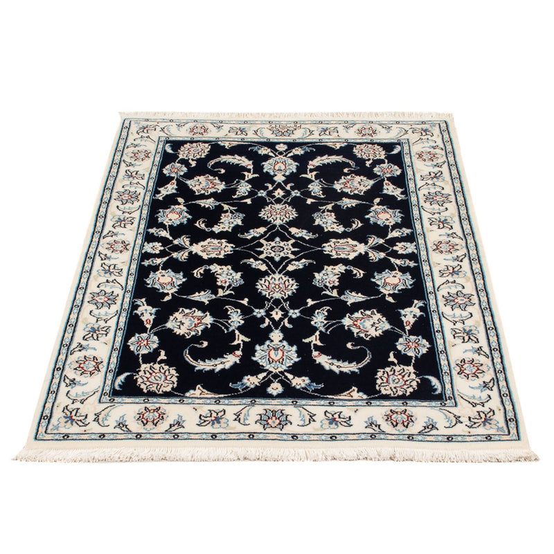 Perzisch tapijt - Nain - Premium - 120 x 80 cm - donkerblauw