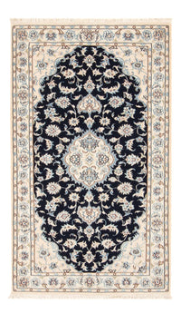 Perzisch tapijt - Nain - Premium - 138 x 82 cm - donkerblauw