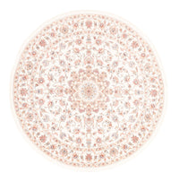 Perzisch tapijt - Tabriz rond  - 157 x 151 cm - crème