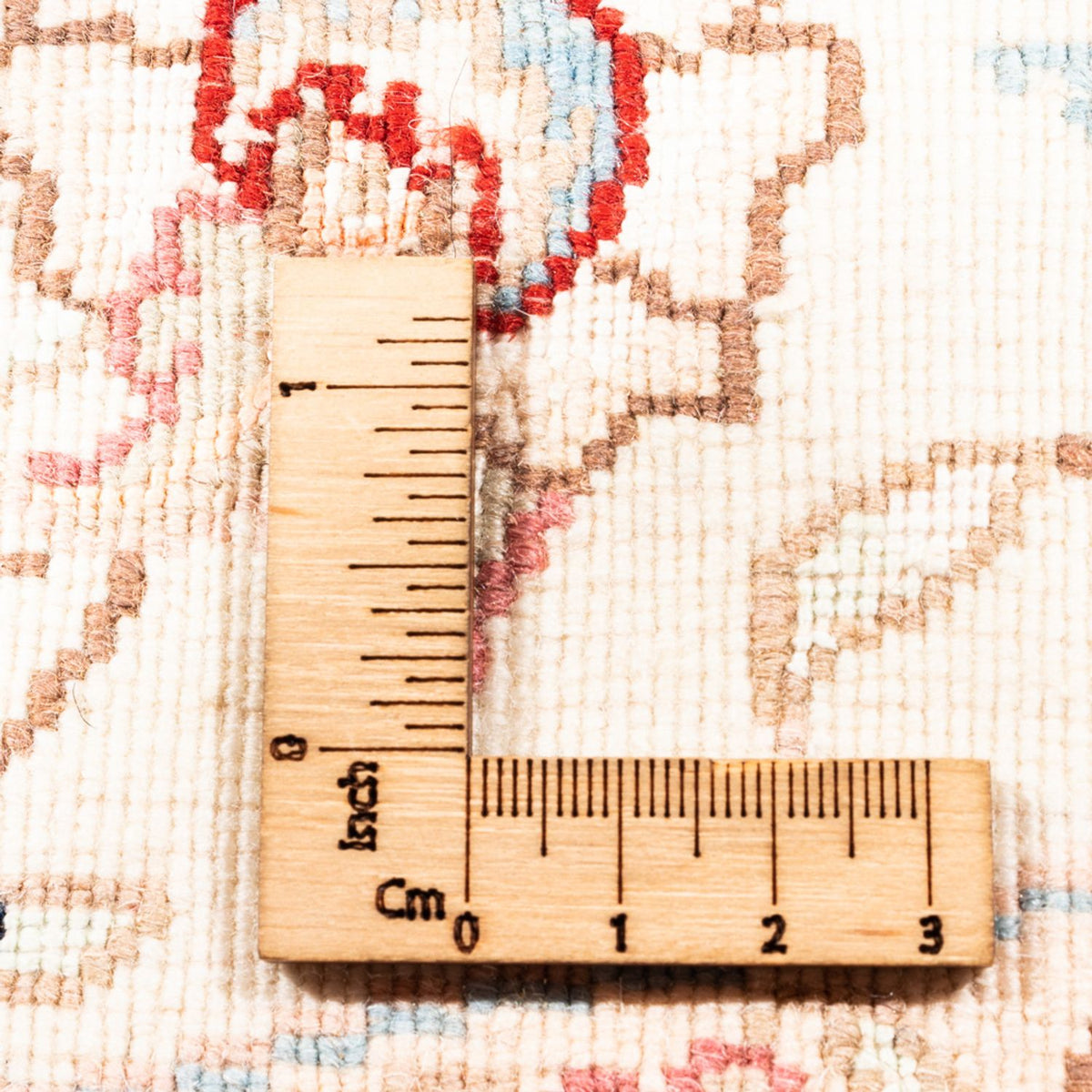 Perzisch tapijt - Tabriz rond  - 157 x 151 cm - crème