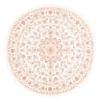Perzisch tapijt - Tabriz rond  - 154 x 147 cm - crème