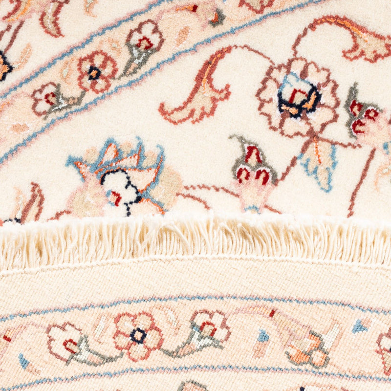 Perzisch tapijt - Tabriz rond  - 154 x 147 cm - crème