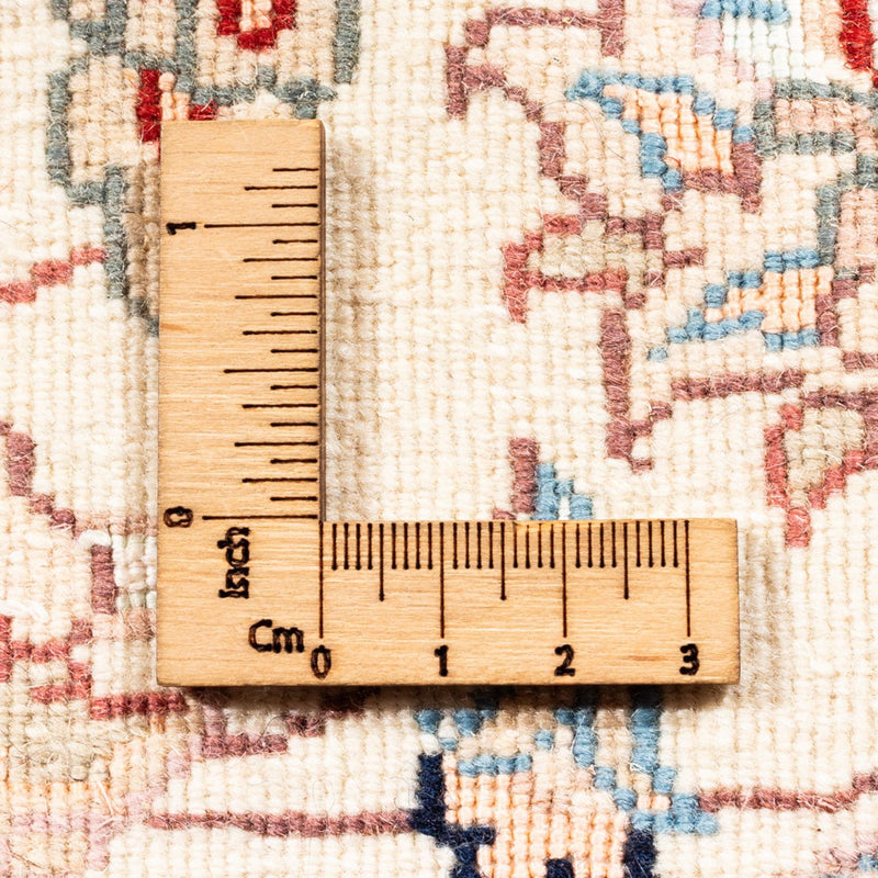 Perzisch tapijt - Tabriz rond  - 154 x 147 cm - crème