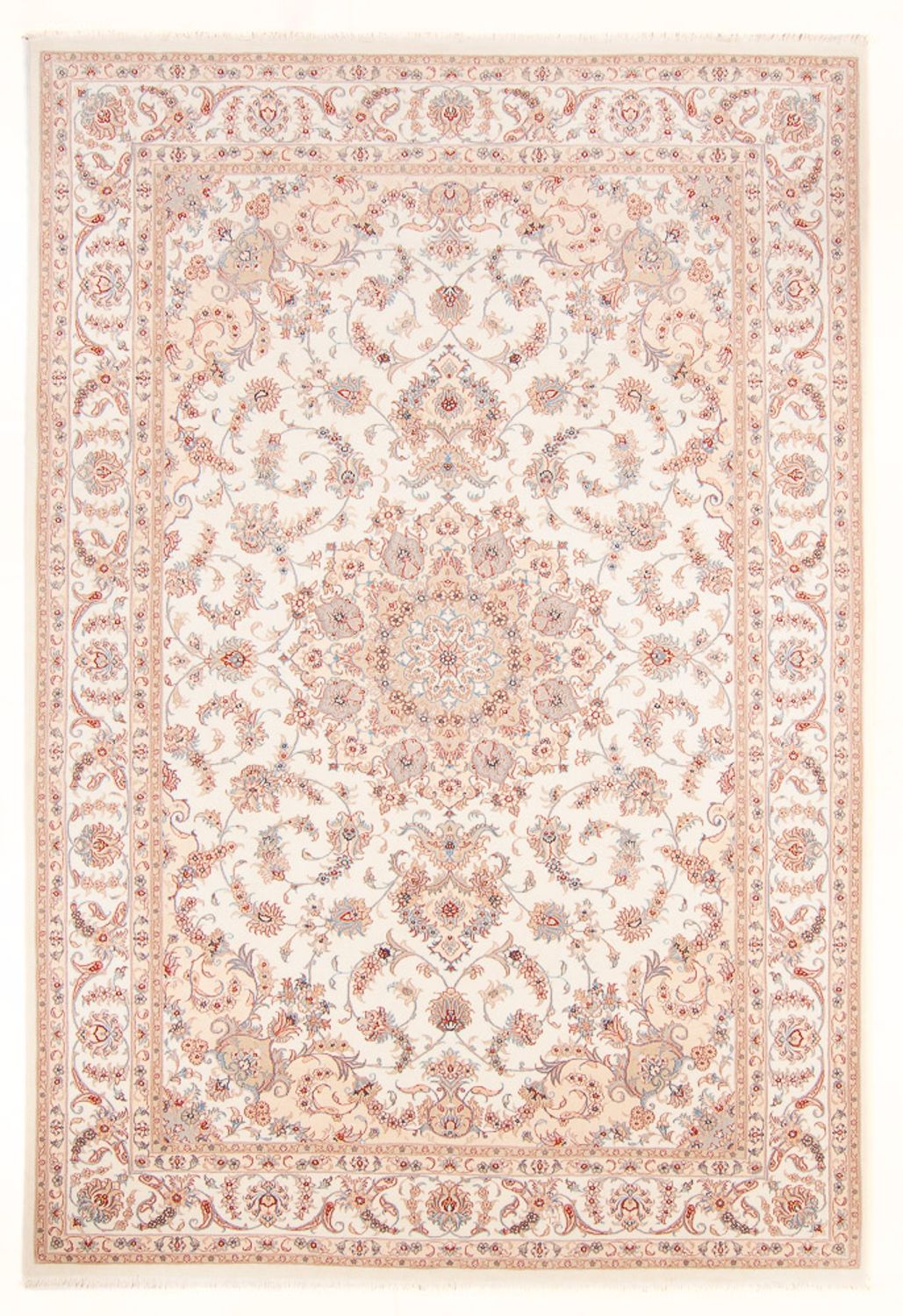 Perzisch tapijt - Tabriz - Royal - 300 x 200 cm - crème