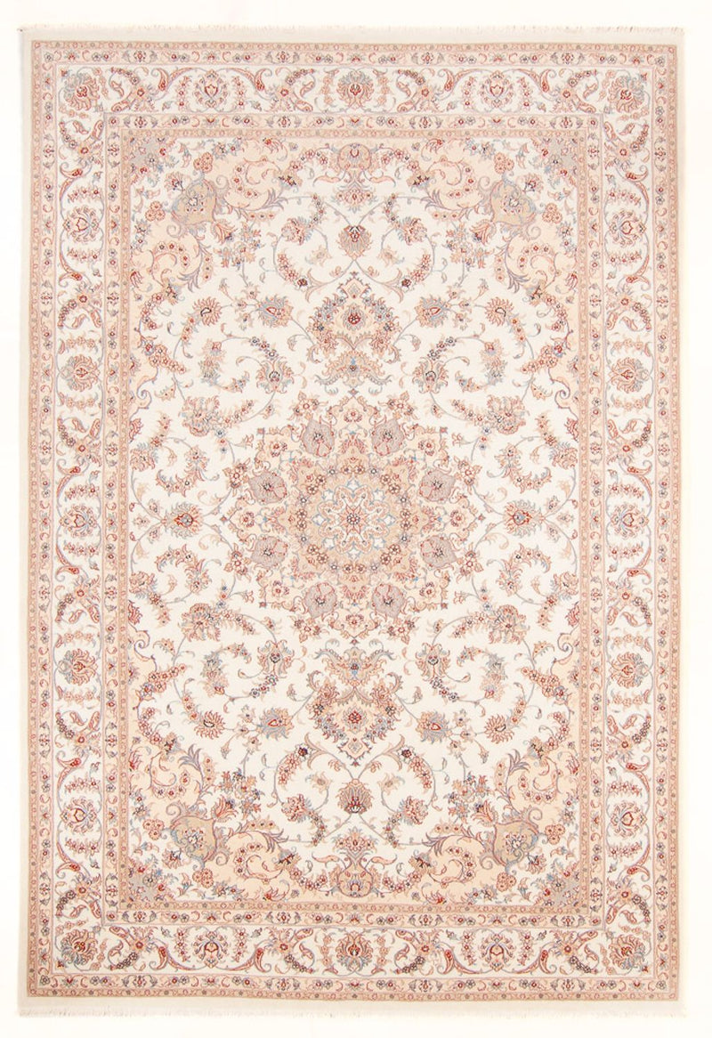 Perzisch tapijt - Tabriz - Royal - 300 x 200 cm - crème