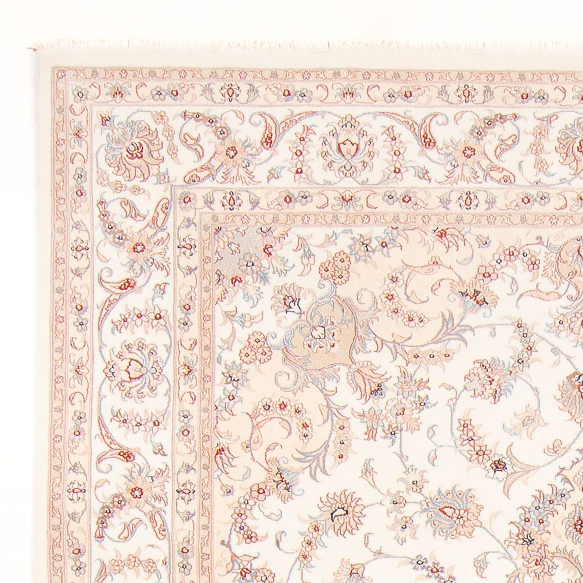 Perzisch tapijt - Tabriz - Royal - 300 x 200 cm - crème