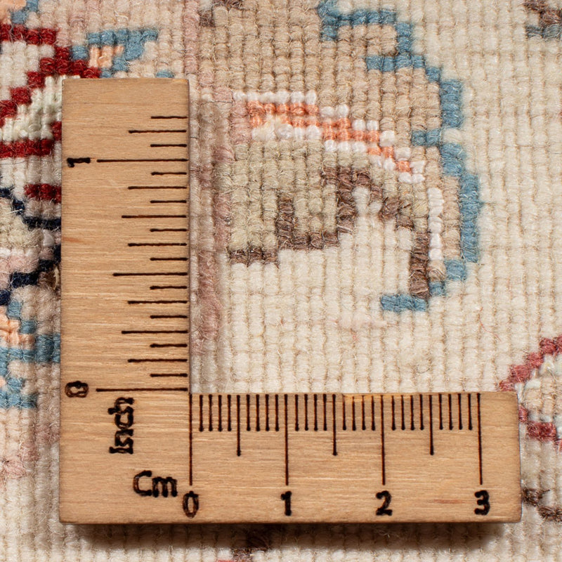 Perzisch tapijt - Tabriz - Royal rond  - 202 x 196 cm - crème