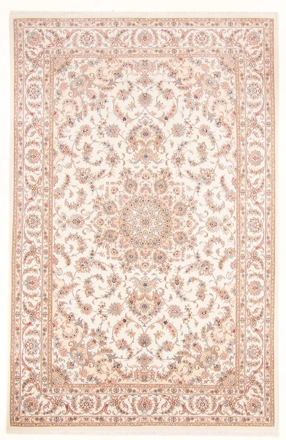 Perzisch tapijt - Tabriz - Royal - 305 x 198 cm - crème