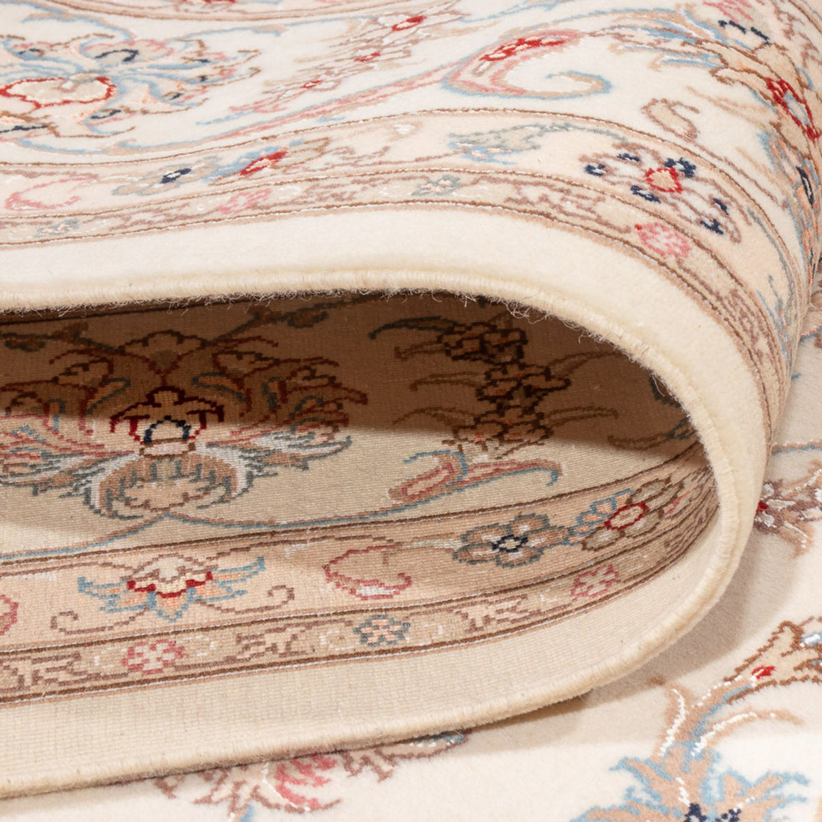 Perzisch tapijt - Tabriz - Royal - 305 x 198 cm - crème