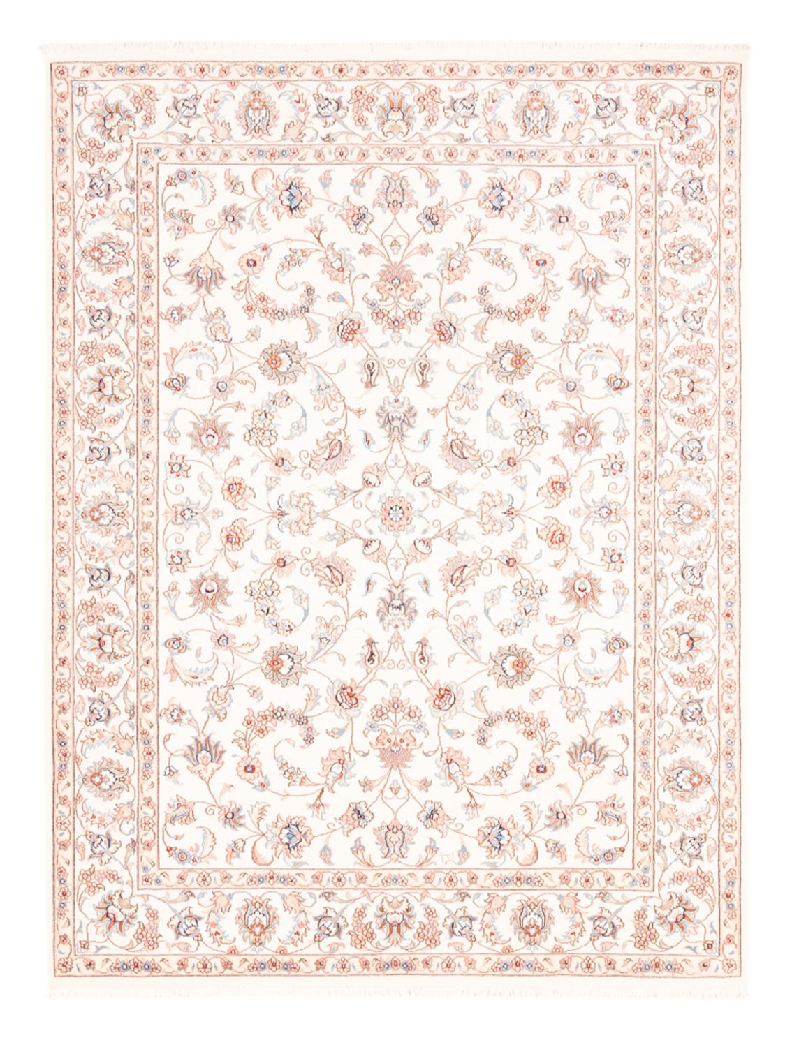 Perzisch tapijt - Tabriz - 200 x 147 cm - crème
