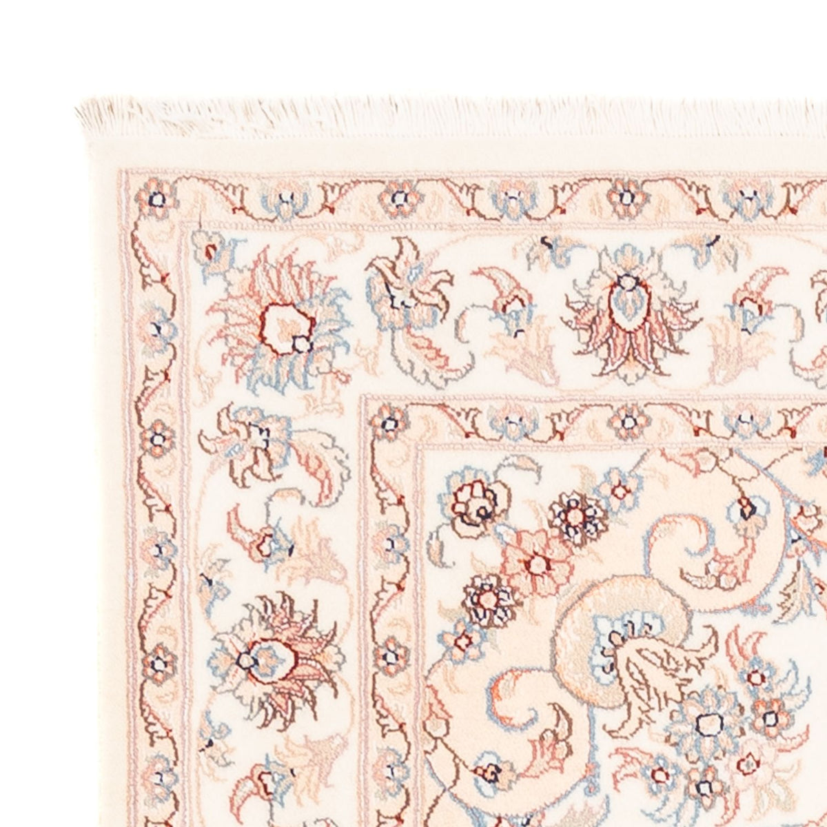 Perzisch tapijt - Tabriz - 176 x 122 cm - crème