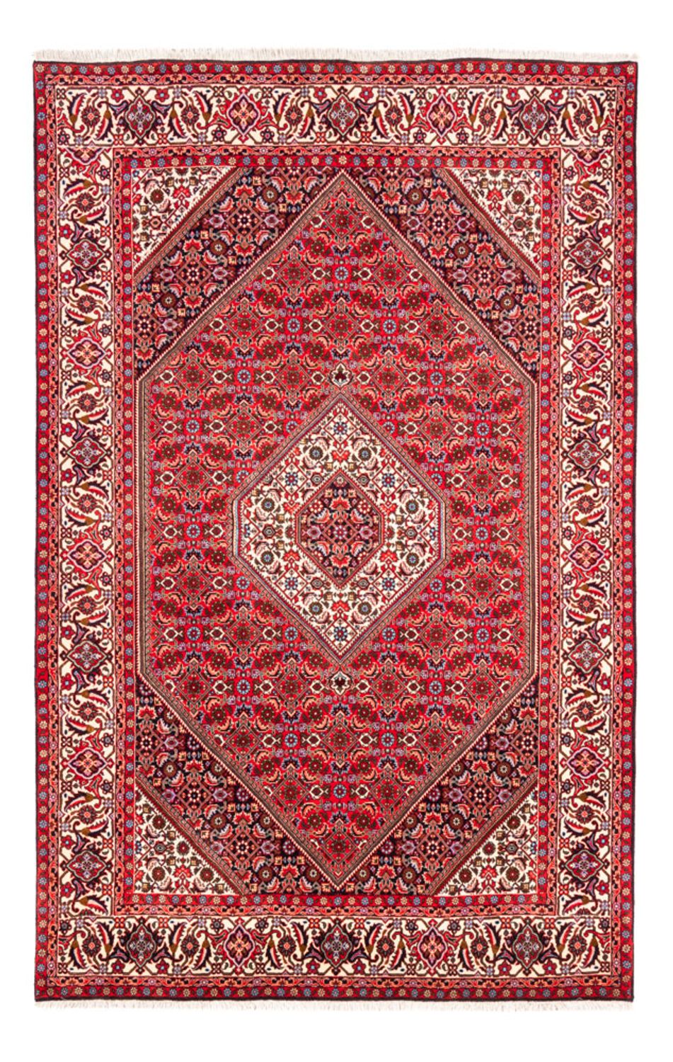 Perzisch tapijt - Bijar - 253 x 170 cm - rood