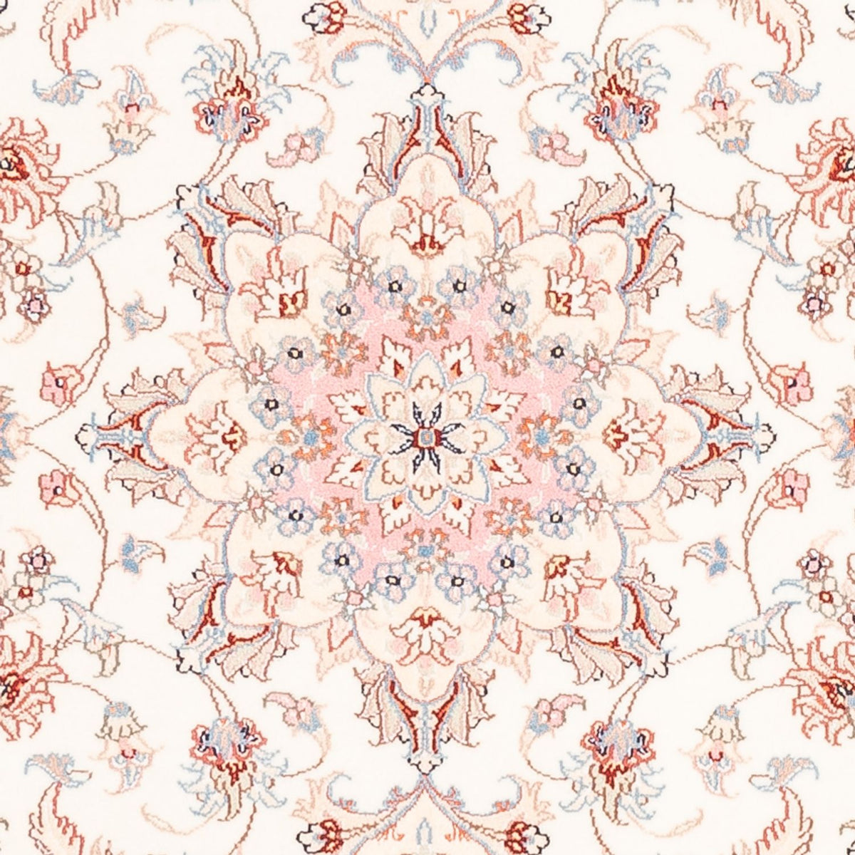 Perzisch tapijt - Tabriz - 154 x 108 cm - crème