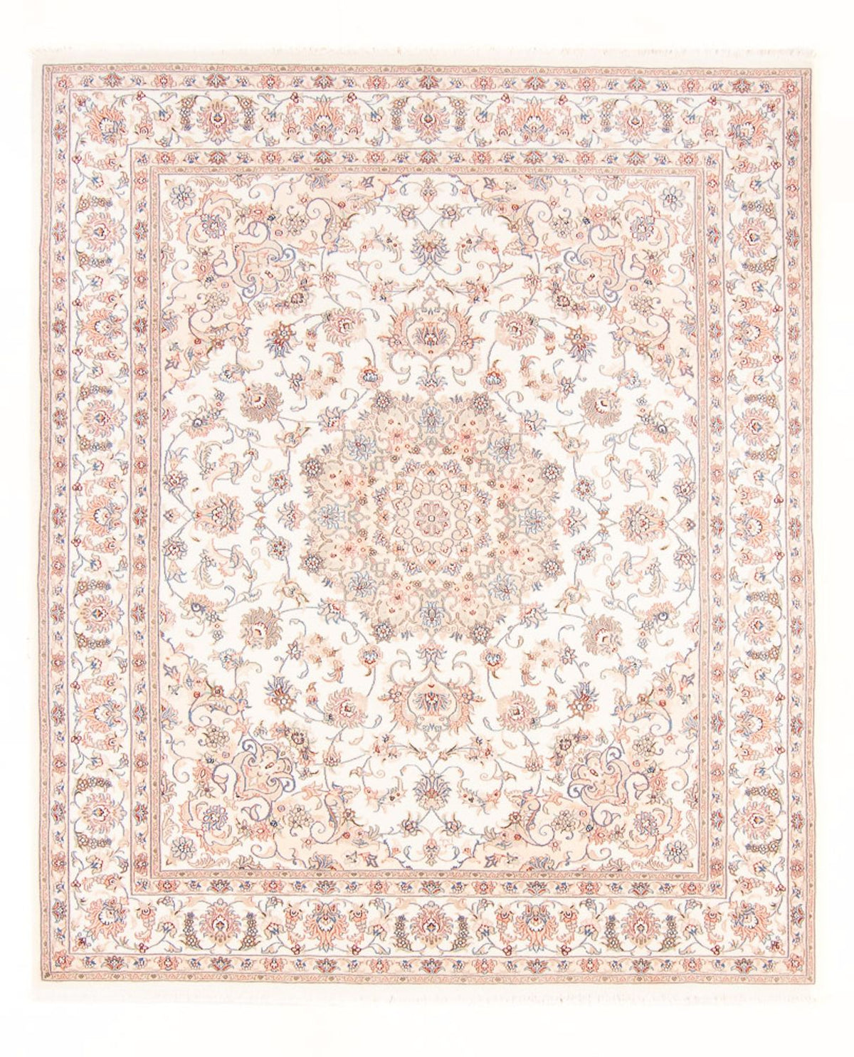 Perzisch tapijt - Tabriz - Royal - 248 x 197 cm - crème