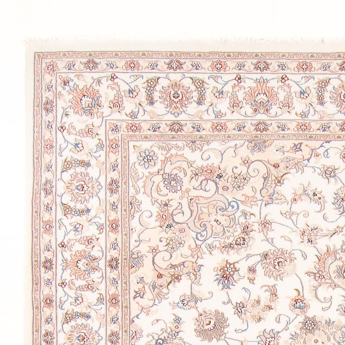 Perzisch tapijt - Tabriz - Royal - 248 x 197 cm - crème
