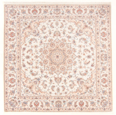 Perzisch tapijt - Tabriz - Royal vierkant  - 205 x 200 cm - crème