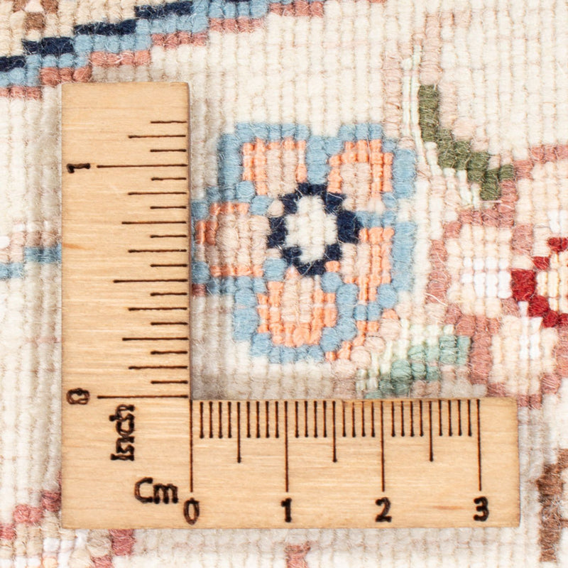 Perzisch tapijt - Tabriz - Royal rond  - 200 x 200 cm - lichtblauw