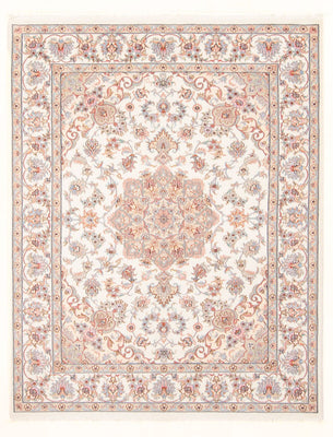 Perzisch tapijt - Tabriz - Royal - 198 x 152 cm - crème