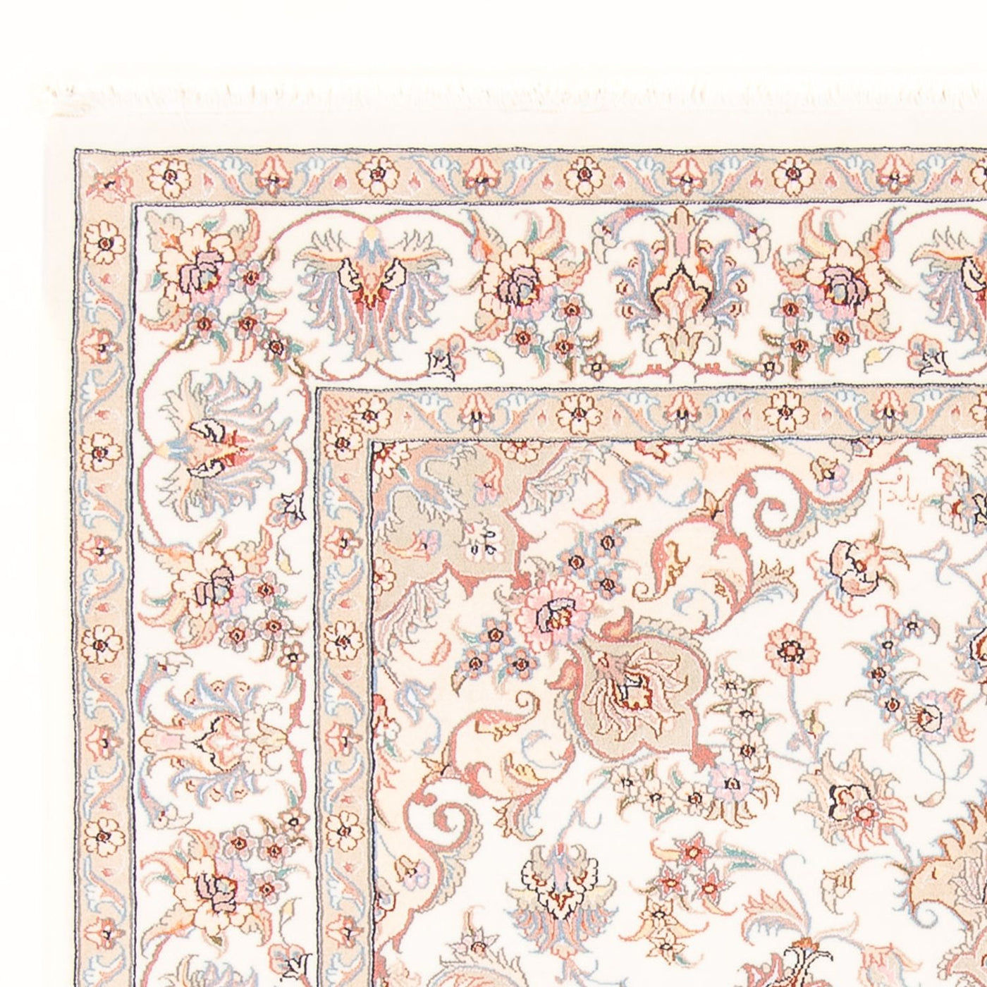 Tabriz - 50 Raj Tapijt 198x152cm - Perzisch tapijt