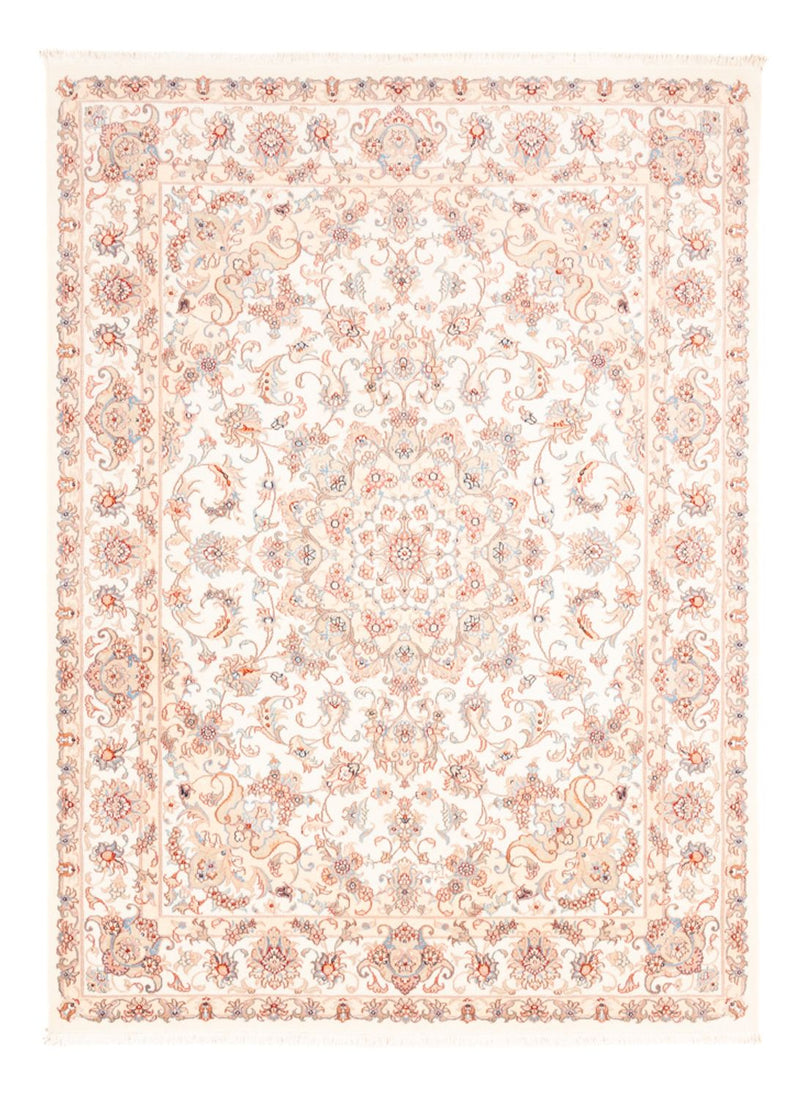 Perzisch tapijt - Tabriz - 200 x 150 cm - crème