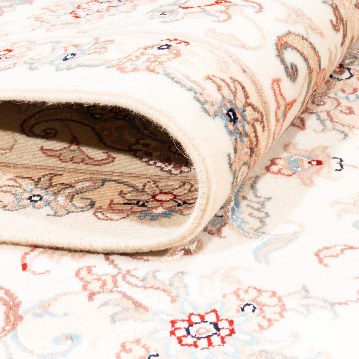 Perzisch tapijt - Tabriz - 200 x 150 cm - crème