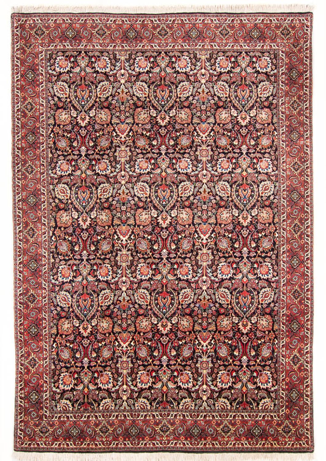 Perzisch tapijt - Bijar - Koninklijke - 295 x 205 cm - donkerblauw