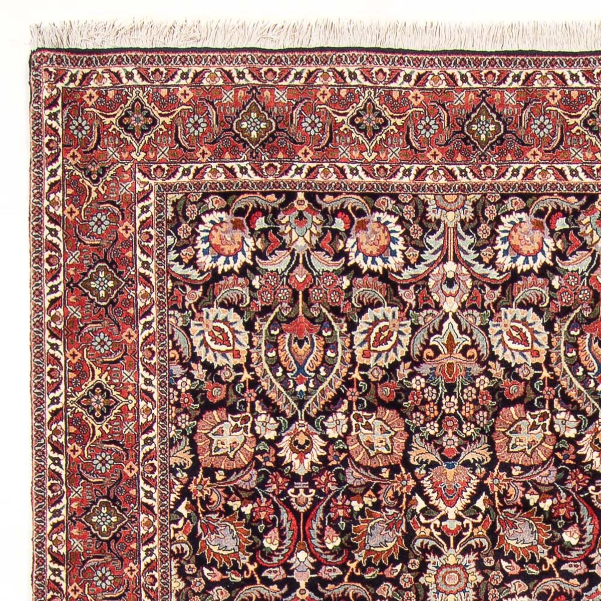 Perzisch tapijt - Bijar - Koninklijke - 295 x 205 cm - donkerblauw