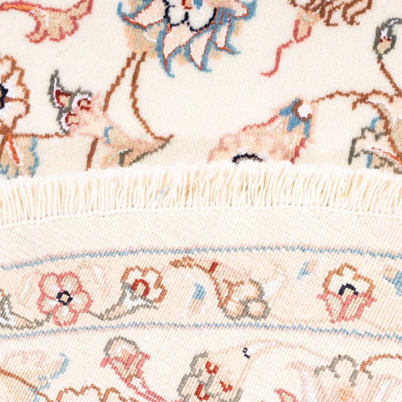 Perzisch tapijt - Tabriz rond  - 150 x 150 cm - crème