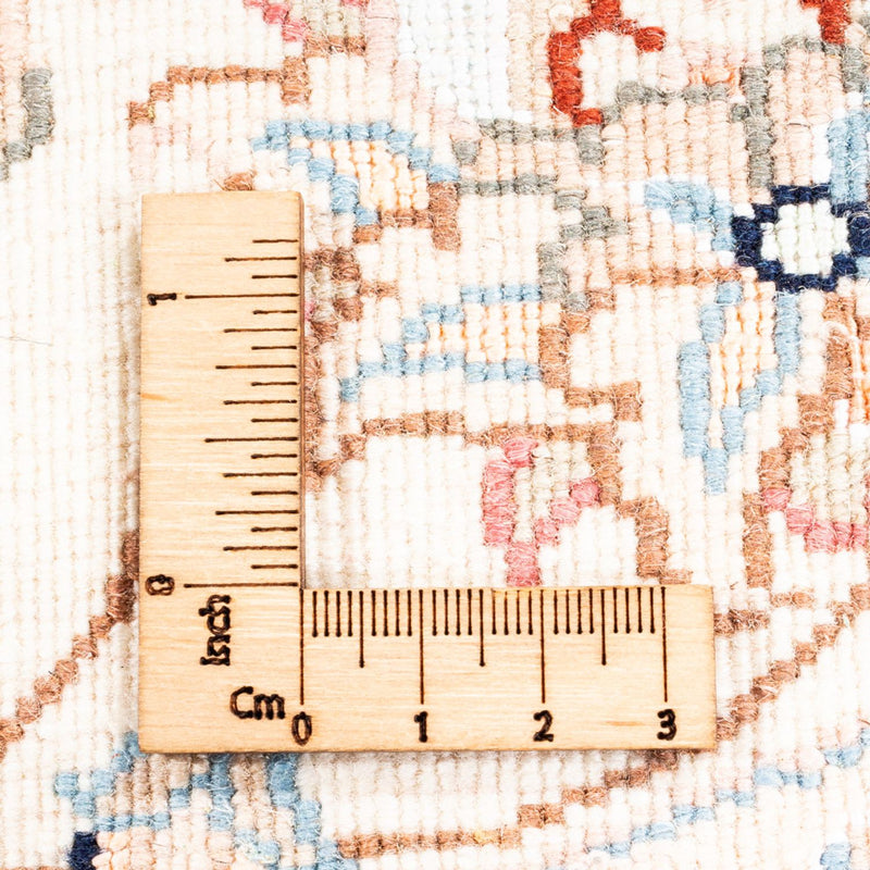 Perzisch tapijt - Tabriz rond  - 150 x 150 cm - crème