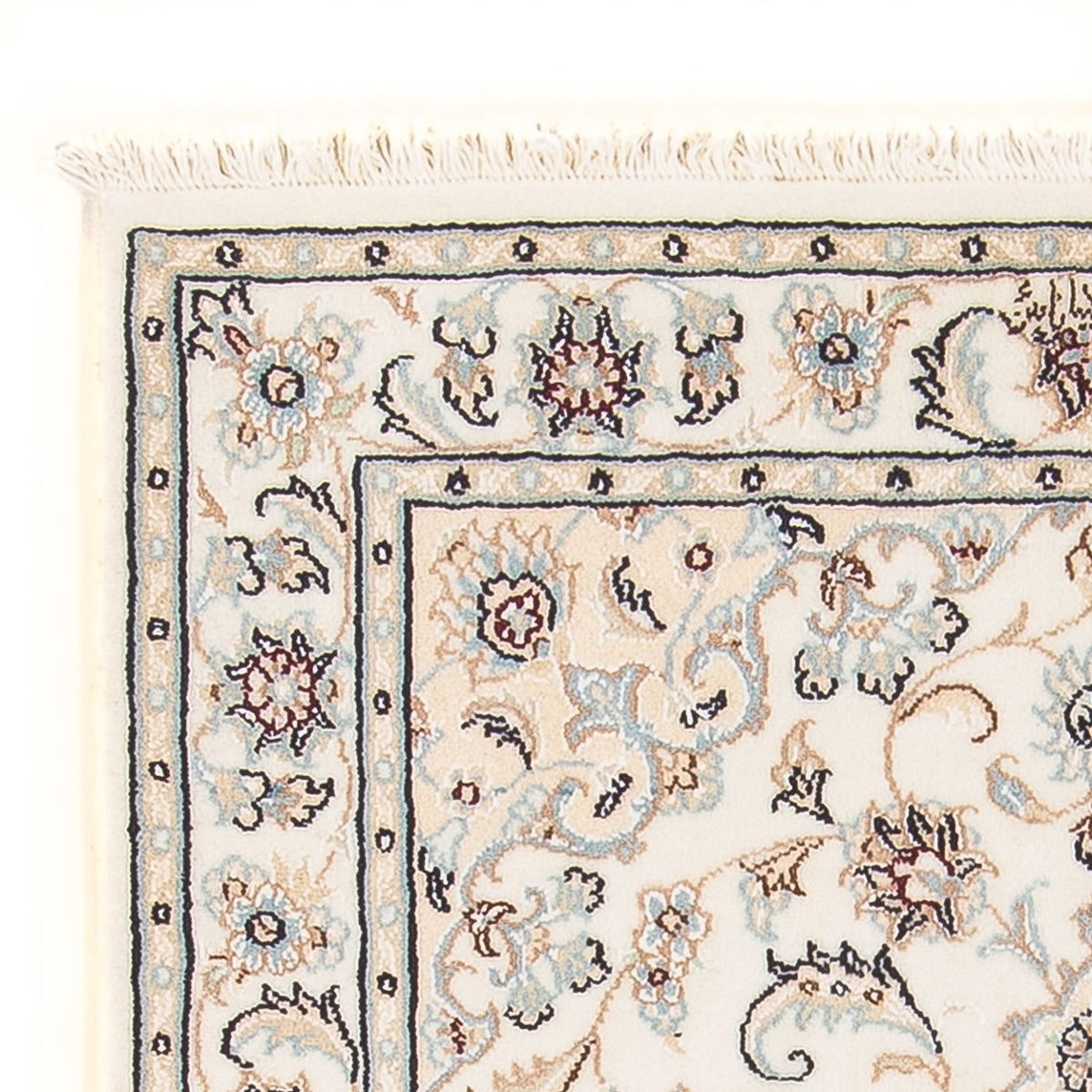 Perzisch tapijt - Nain - Premium - 120 x 80 cm - crème