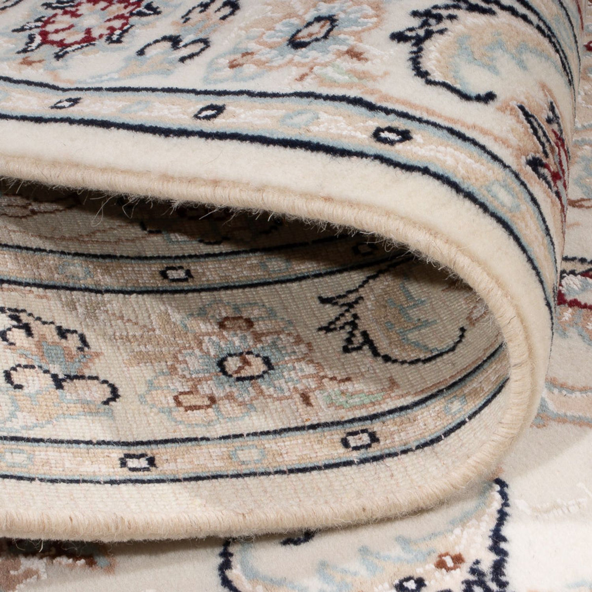 Perzisch tapijt - Nain - Premium - 120 x 80 cm - crème