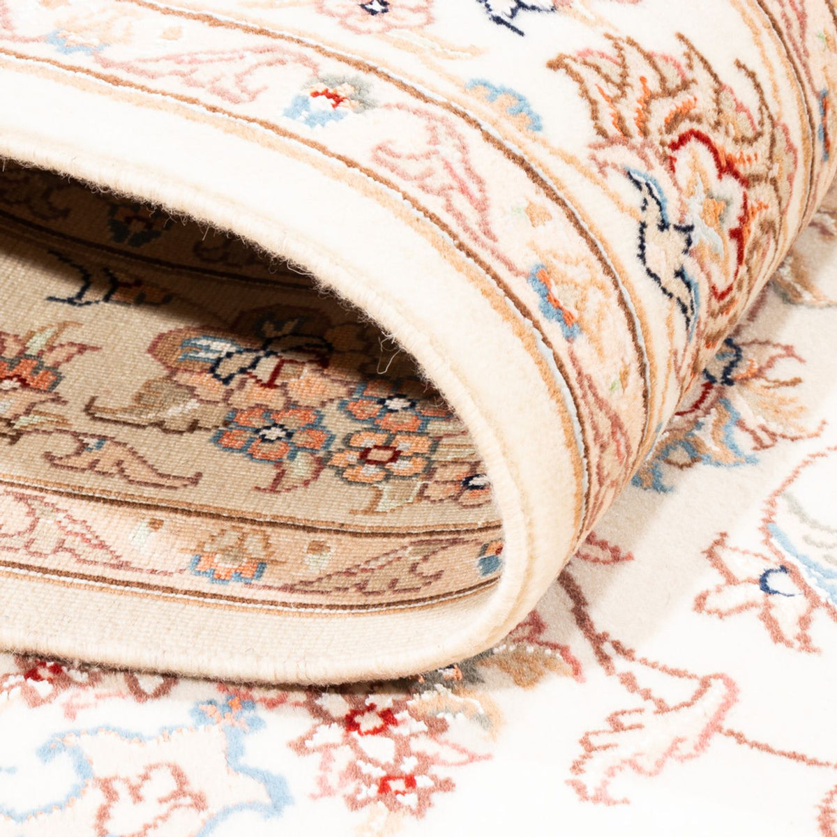 Perzisch tapijt - Tabriz - 177 x 118 cm - crème