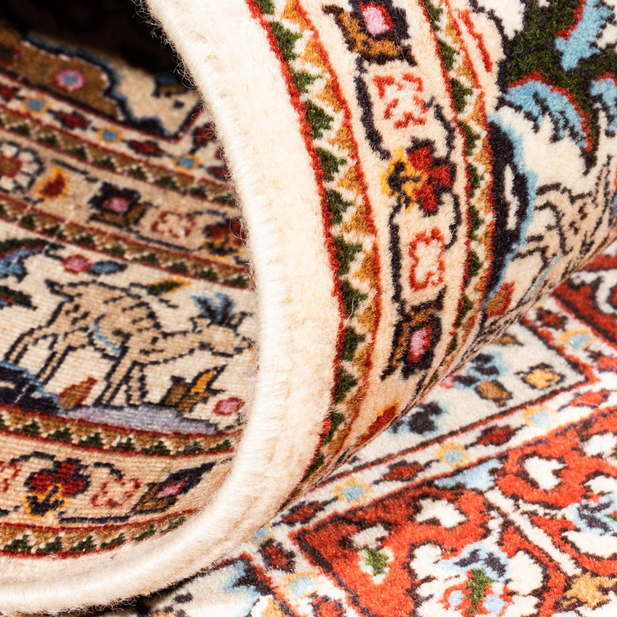 Loper Perzisch tapijt - Klassiek - 184 x 75 cm - veelkleurig