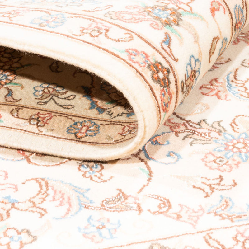 Perzisch tapijt - Tabriz - 195 x 150 cm - crème