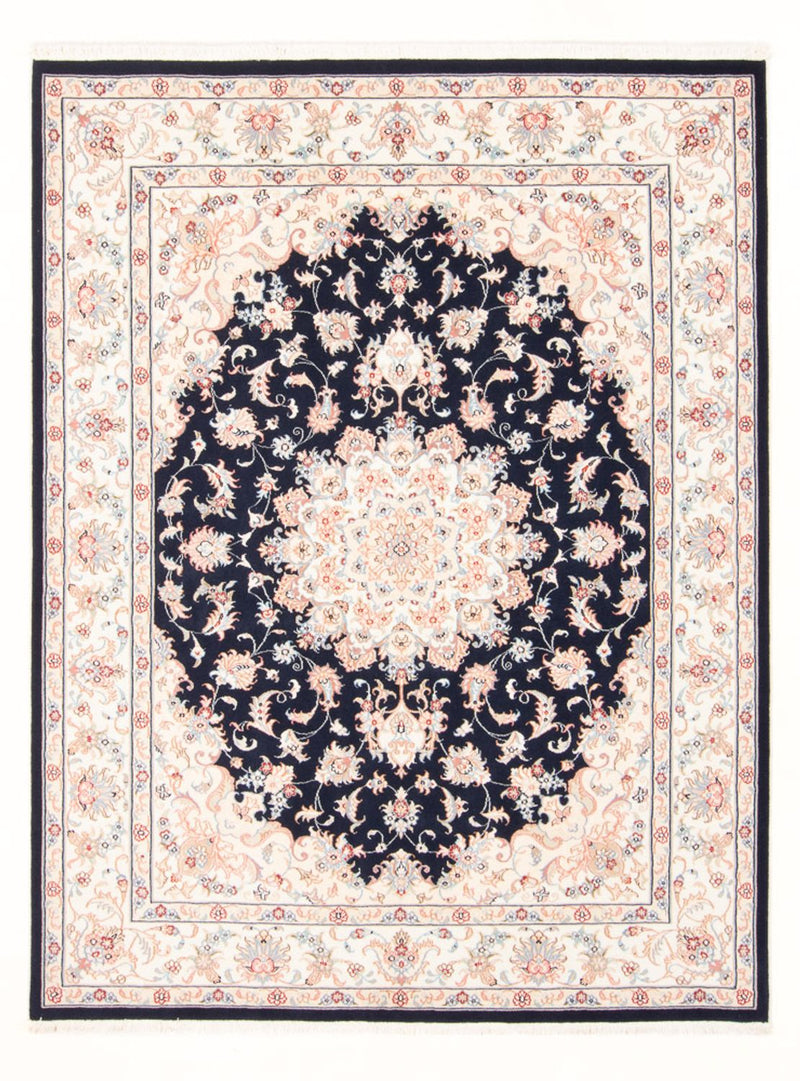 Perzisch tapijt - Tabriz - Royal - 200 x 149 cm - donkerblauw