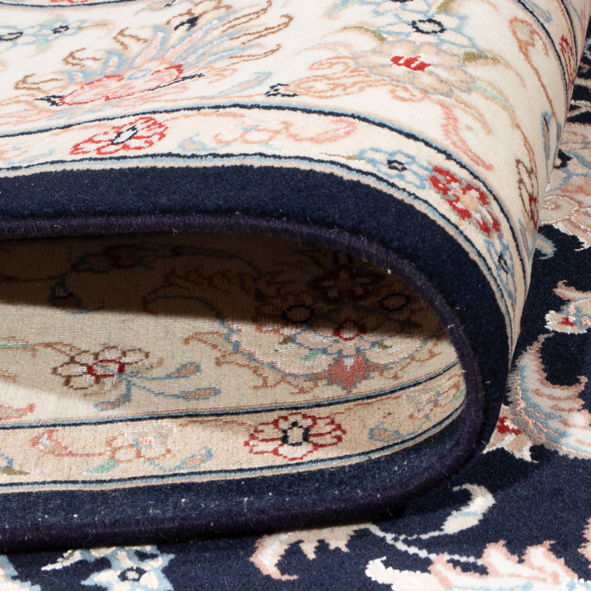 Perzisch tapijt - Tabriz - Royal - 200 x 149 cm - donkerblauw